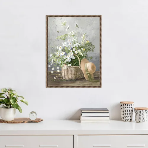 Miniatura 5 de Amanti Art Lienzo enmarcado para pared, 24 x 18 pulgadas, casa de campo de jardinería III por Danhui Nai, lienzo enmarcado para pared, obras de arte