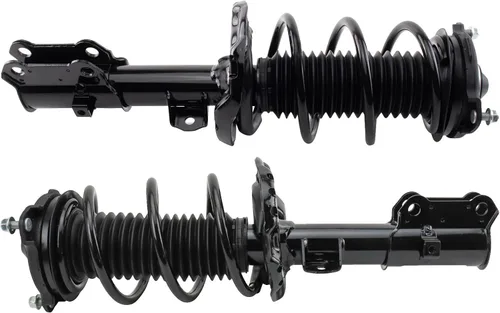 Miniatura 24 de TRQ Conjunto de Amortiguador y Resorte Delantero Cargado con Resorte Helicoidal Pre-ensamblado Compatible con Jeep Cherokee Limited AWD 14-22 Sin