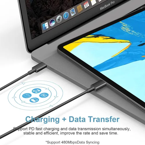 Miniatura 4 de Cargador de carga rápida USB C de 3 pies para iPhone 17, 16, 15, carga rápida, paquete de 2 unidades para iPhone 17/17 Plus/17 Pro/17 Pro Max/iPhone