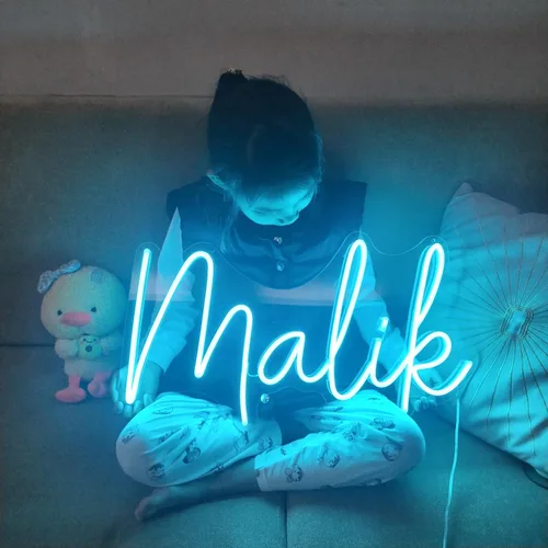 Miniatura 8 de Letreros de neón personalizables para bodas, letreros de nombre para dormitorios de niñas, decoración de pared, cumpleaños y regalos – Personaliza