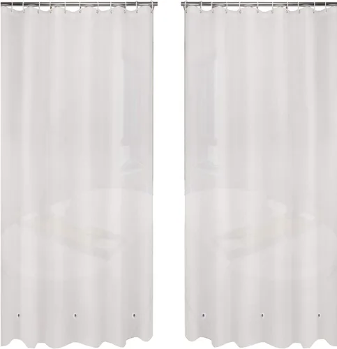 Miniatura 9 de Ghooss PEVA 4G - Forro para cortina de ducha (paquete de 2), forro de baño, 72 x 72 pulgadas, transparente