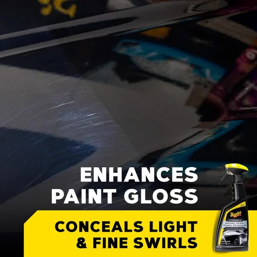 Miniatura 2 de Meguiar's Ultimate Insane Shine - Brillo de pintura, fácil de usar en aerosol y limpiar el producto para minimizar los remolinos y mejorar