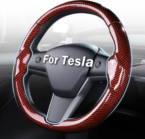 Miniatura 10 de Cubierta de volante para Tesla Model 3 Highland (2024-Presente) / Model Y Juniper (2025-Presente), antideslizante, agarre cómodo, transpirable