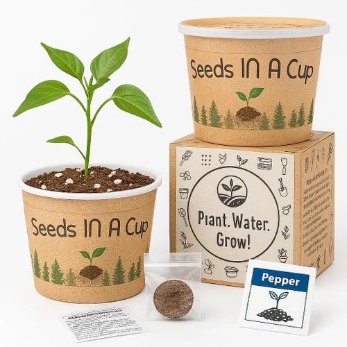Miniatura 9 de Kit de cultivo de plantas – Más de 60 variedades de verduras, hierbas y flores Iniciador de semillas para interiores y exteriores para niños