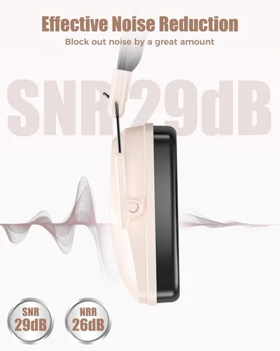 Miniatura 37 de ProCase NRR 28dB Noise Reduction Ear Muffs, Foldable Adjustable Noise Cancelling Headphones