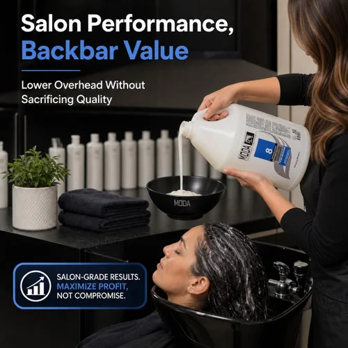 Miniatura 4 de MODA Acondicionador 2 en 1 y tratamiento sin enjuague, hidratación profunda para cabello seco, quebradizo y teñido Todo tipo de cabello