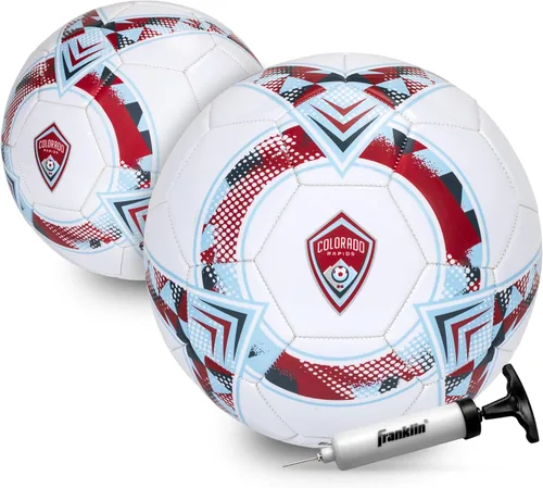 Miniatura 23 de Franklin Sports Pelotas de fútbol oficiales del equipo MLS - Balones de fútbol oficiales tamaño 5 - Balón de fútbol de tamaño y peso reglamentario