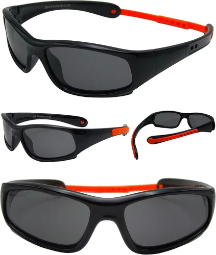 Miniatura 4 de COOLSOME Gafas de sol polarizadas flexibles con protección UV para niños y niñas de 3 a 10 años con correa
