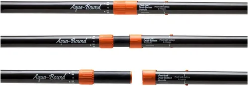 Miniatura 4 de AQUA BOUND Aquabound Tango Kayak Paddle con hoja de fibra de vidrio y eje de carbono Posi-Lok de 2 piezas Fuego