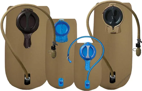 Miniatura 9 de Los aisladores de vejiga son compatibles con la vejiga de agua Camelbak. Se adapta a antidoto MIL Spec y Crux Verde OD
