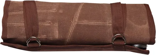 Miniatura 9 de BULL TOOLS BT 18-900 Dos Lados, revestimiento de cera y resistente al agua, 26 bolsillos de peso pesado 624 g. Bolsa y rollo de herramientas y llave