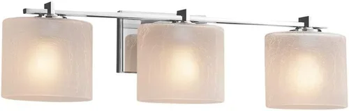 Miniatura 2 de Justice Design Group Lighting FSN-8443-30-FRCR-DBRZ Era - Barra de baño, bronce oscuro