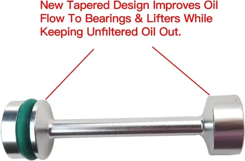 Miniatura 2 de LS Barbell - Tubo de recogida desviador de aceite, enchufe de galería para Chevrolet Camaro SS Coupe 2011-2018, 2 puertas, 6.2L, 6162CC 376Cu. In.