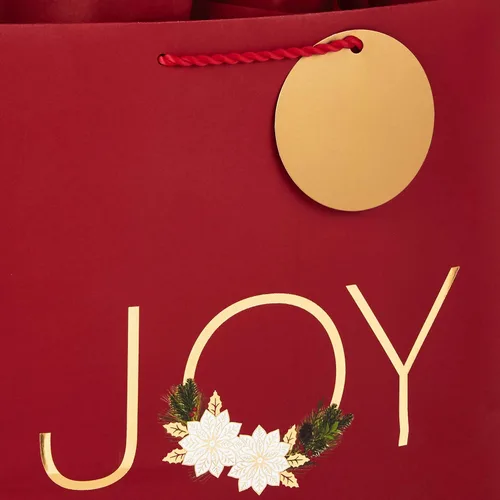 Miniatura 5 de Hallmark Surtido de bolsas de regalo de Navidad grandes de 13 pulgadas con papel de seda