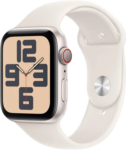 Miniatura 7 de Apple Watch SE (2ª generación) [GPS 44mm] Smartwatch con caja de aluminio plateado y correa deportiva de mezclilla S/M. Rastreadores de fitness