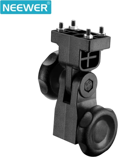 Miniatura 6 de Neewer Adaptador de convertidor de luz de anillo ajustable para soporte de luz de lámpara de anillo, adaptador anular estándar hecho de plástico