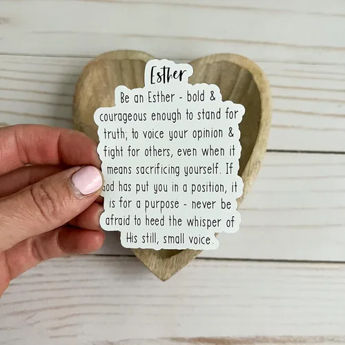 Miniatura 8 de Swaygirls Imán para refrigerador Esther Imanes cristianos Imanes de nevera sobre la fe, Dios, la Biblia Ester 4:14
