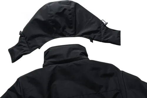 Miniatura 4 de OTU - Chaqueta de esquí impermeable para mujer, cortavientos, abrigo de nieve con capucha para invierno