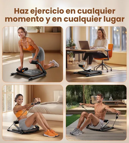 Miniatura 8 de Niceday Equipo de Entrenamiento Abdominal, Máquina de Abdominales para Entrenamiento de Estómago, Máquina Entrenadora de Abdominales para el Hogar