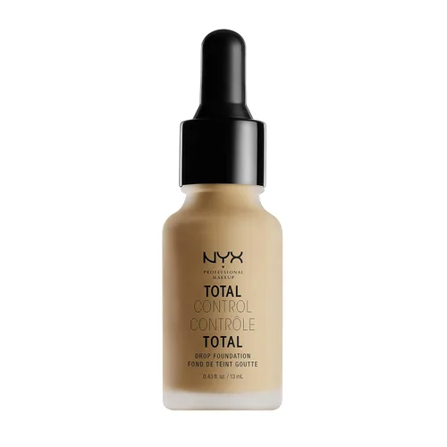 Miniatura 14 de NYX PROFESSIONAL MAKEUP Total Control Drop Foundation - Base de maquillaje color moca, marrón claro