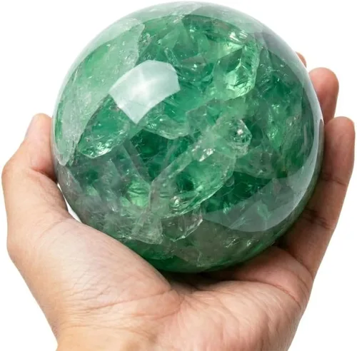 Miniatura 19 de 4-5cm/1.57-1.96 pulgadas - Esfera de cristal de amatista natural pulida a mano, esfera decorativa de cristales curativos, bola de cristales