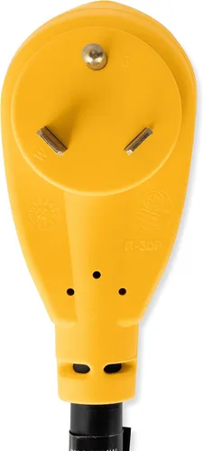 Miniatura 5 de Camco 55155, adaptador eléctrico con asa PowerGrip Dogbone de 12 pulgadas