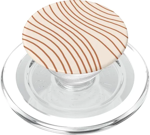 Miniatura 8 de Estuche PopSockets intercambiable PopGrip de color pastel marrón claro