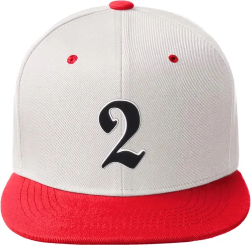 Miniatura 43 de Daxton Gorra clásica con visera de billete plano con letras del alfabeto inglés antiguo de la A a la Z