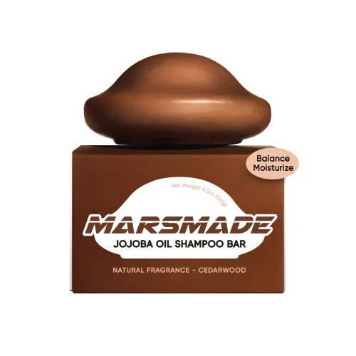 Miniatura 15 de Marsmade Barra de Champú de Aceite de Ricino Hidratante y Humectante Jabón Natural para el Cabello para el Baño, Crecimiento del Cabello y Nutrición