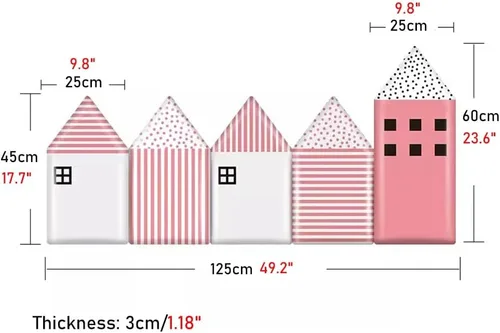 Miniatura 3 de Paneles de pared 3D autoadhesivos, suave adhesivo de pared anticolisión, acolchado de pared, panel de pared grueso empalmado de bricolaje, utilizado