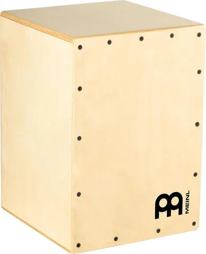 Miniatura 17 de Cajón para música, compacto, de madera de abedul con lazos internos marrón claro/natural