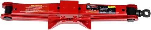 Miniatura 5 de K Tool International 63100 Gato de tijera automotriz de 1.5 toneladas para garajes, talleres de reparación y bricolaje, compacto, portátil, 3,000
