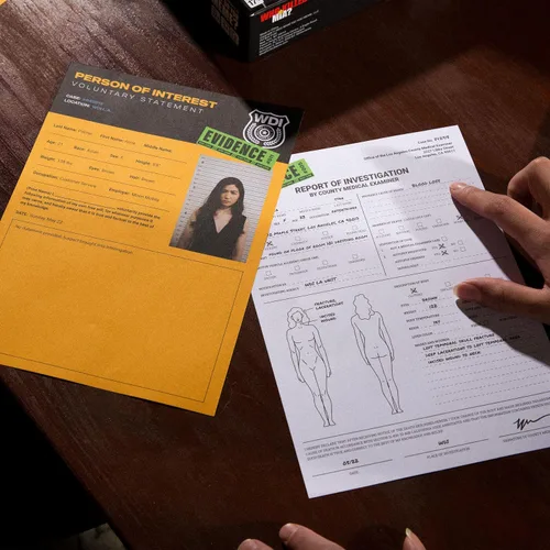 Miniatura 6 de What DO You Meme? Quién mató a Mia: un moderno juego de misterio de asesinato Juegos de resolución de crímenes verdaderos para adultos, averigua