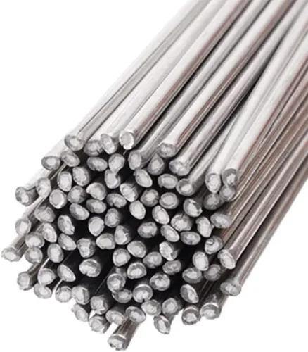 50 piezas de varillas de soldadura de aluminio con núcleo fundente 550℃/1022℉ Varillas de soldadura de aluminio de baja temperatura Varillas de