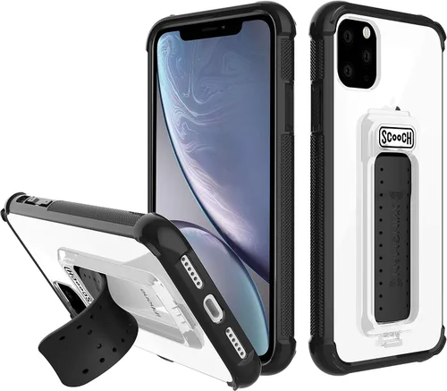 Miniatura 126 de Scooch® para iPhone 15 Pro Max Funda con Soporte, Funda Kickstand Wingman 5-en-1, Protección contra Caídas de Grado Militar, Kickstand Desplegable