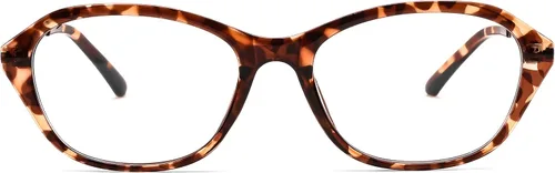 FEISEDY Gafas de luz azul de moda rectangulares para mujer, marcos pequeños retro vintage, gafas de moda de los 90 cuadradas B0255