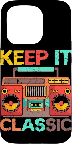 Miniatura 14 de Keep It Classic Radio 80s 90s Retro Vintage Cassette Player Funda para iPhone 17 Pro Max