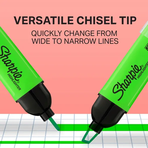 Miniatura 4 de Sharpie Clear View - Resaltadores, punta de cincel, colores surtidos, 4