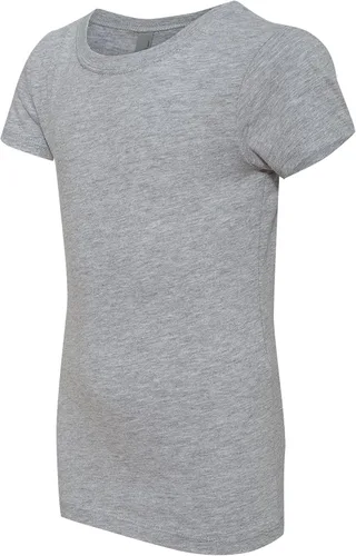 Miniatura 33 de Next Level Camiseta de punto acanalado de princesa para niñas grandes