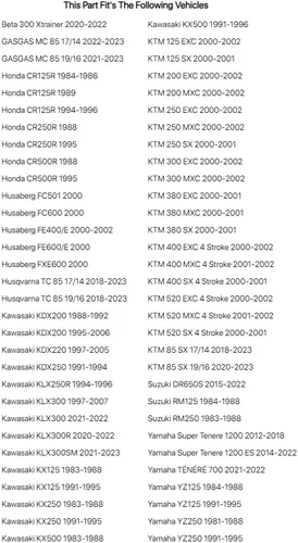 Miniatura 3 de Race Tech Bujes de horquilla interiores para KTM 520 EXC 4 tiempos 2000-2002