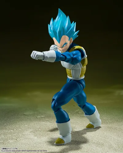 Miniatura 4 de TAMASHII NATIONS - Dragon Ball Super - SSGSS Vegeta -Orgullo Saiyan Inquebrantable- Figura de acción S.H.Figuarts Super Saiyan God Super Saiyan