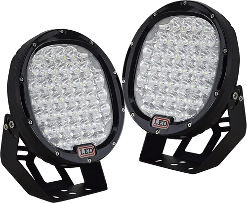 Miniatura 14 de AUXTINGS 2 piezas 7 pulgadas 36 W inundación Led barra de luz fuera de carretera lámpara de conducción para Jeep ATV SUV mina barco fuera