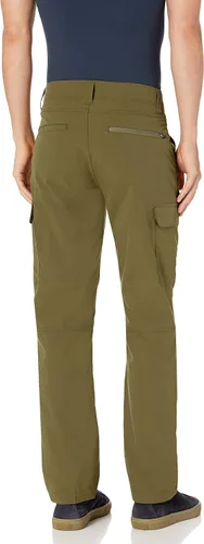 Miniatura 2 de Tienda Essentials Pantalones ligeros para hombre, de ajuste recto, resistentes, elásticos, para exteriores