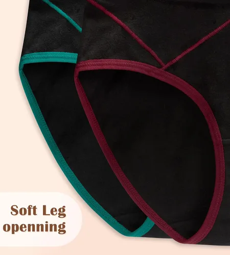 Miniatura 5 de Ropa interior de cintura alta para mujer, de algodón, suave, transpirable, paquete múltiple (talla regular y grande)