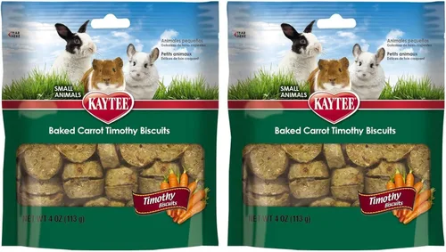 Miniatura 14 de Kaytee Timothy Biscuits Golosinas Horneadas con Manzana para Conejos, Cobayas, Chinchillas, Hámsters, Jerbos y Ratones, 10 oz