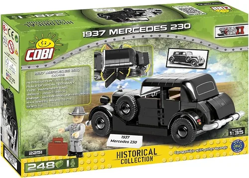 Miniatura 2 de COBI Colección Histórica 1937 Mercedes 230, Varios
