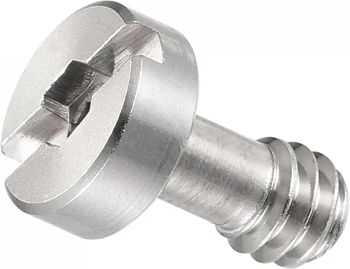Miniatura 4 de uxcell Tornillo de trípode para cámara, adaptadores de tornillo de montaje macho de 1/4 pulgadas, ranurados de 0.47 pulgadas de longitud
