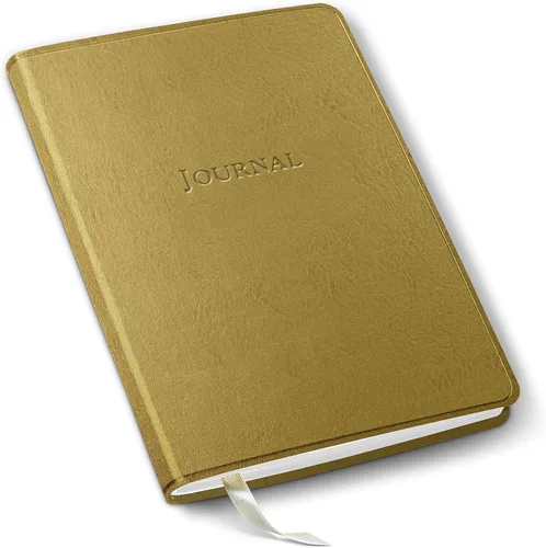 Miniatura 66 de Diario de cuero Gallery Leather - Elaborado en Maine, EE. UU. - Elegante cuaderno de escritura de cuero con 192 páginas rayadas - Un espacio