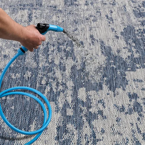 Miniatura 27 de Keen Home Design Alfombra de pasillo para exteriores, 26 x 119 pulgadas, lavable para interiores y exteriores, para patio, cocina, balcón, playa