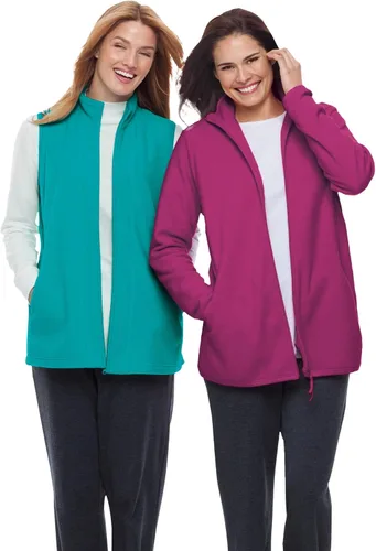 Miniatura 6 de Woman Within - Chaleco de forro polar con zíper frontal, para mujer, talla extra grande